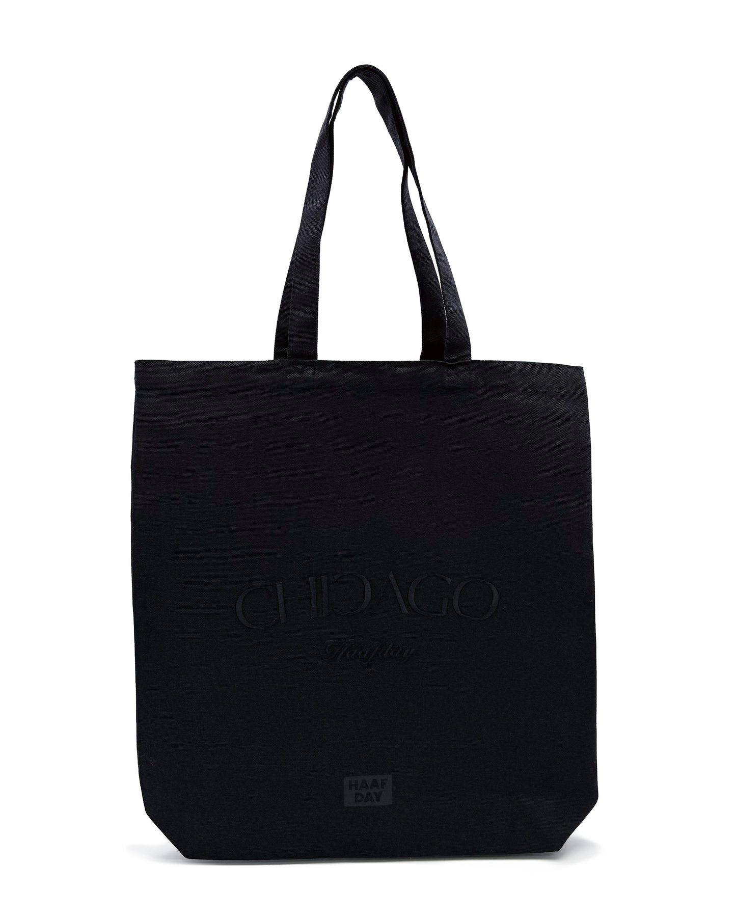 Reversed C CHICAGO canvas tote