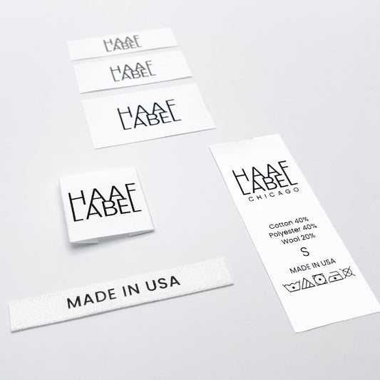Custom Satin Sewing Labels