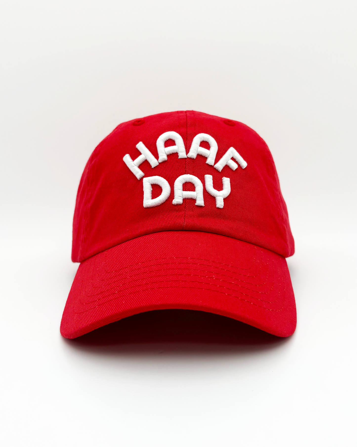 Arc logo classic dad hat red