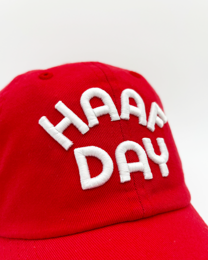 Arc logo classic dad hat red