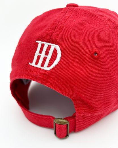 Arc logo classic dad hat red